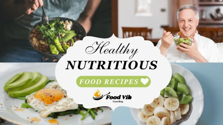 Healthy Nutritious Food Recipes