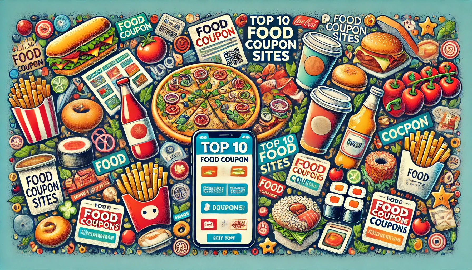 top 10 food coupon sites